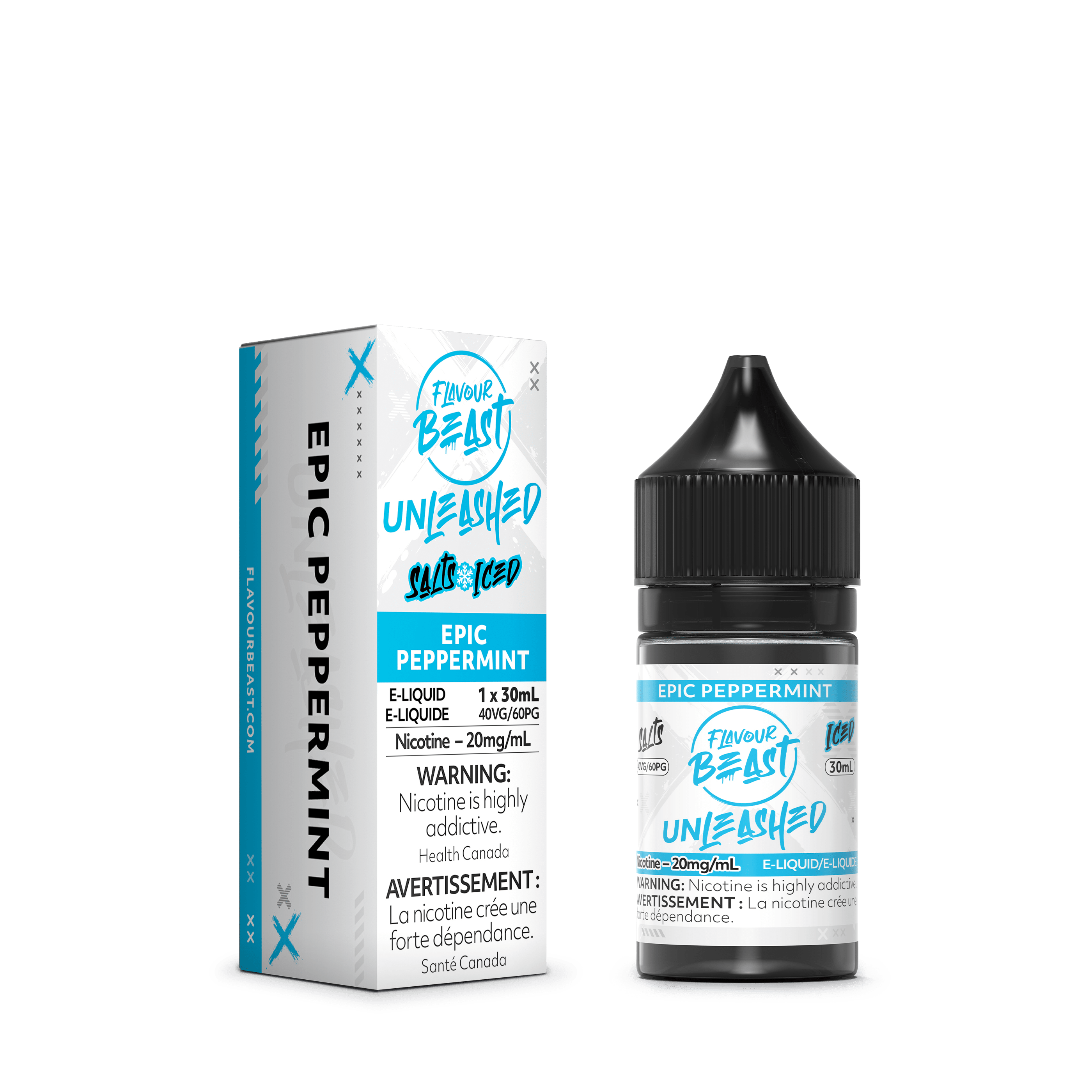 Flavour Beast Unleashed Salt - Epic Peppermint available on Canada online vape shop
