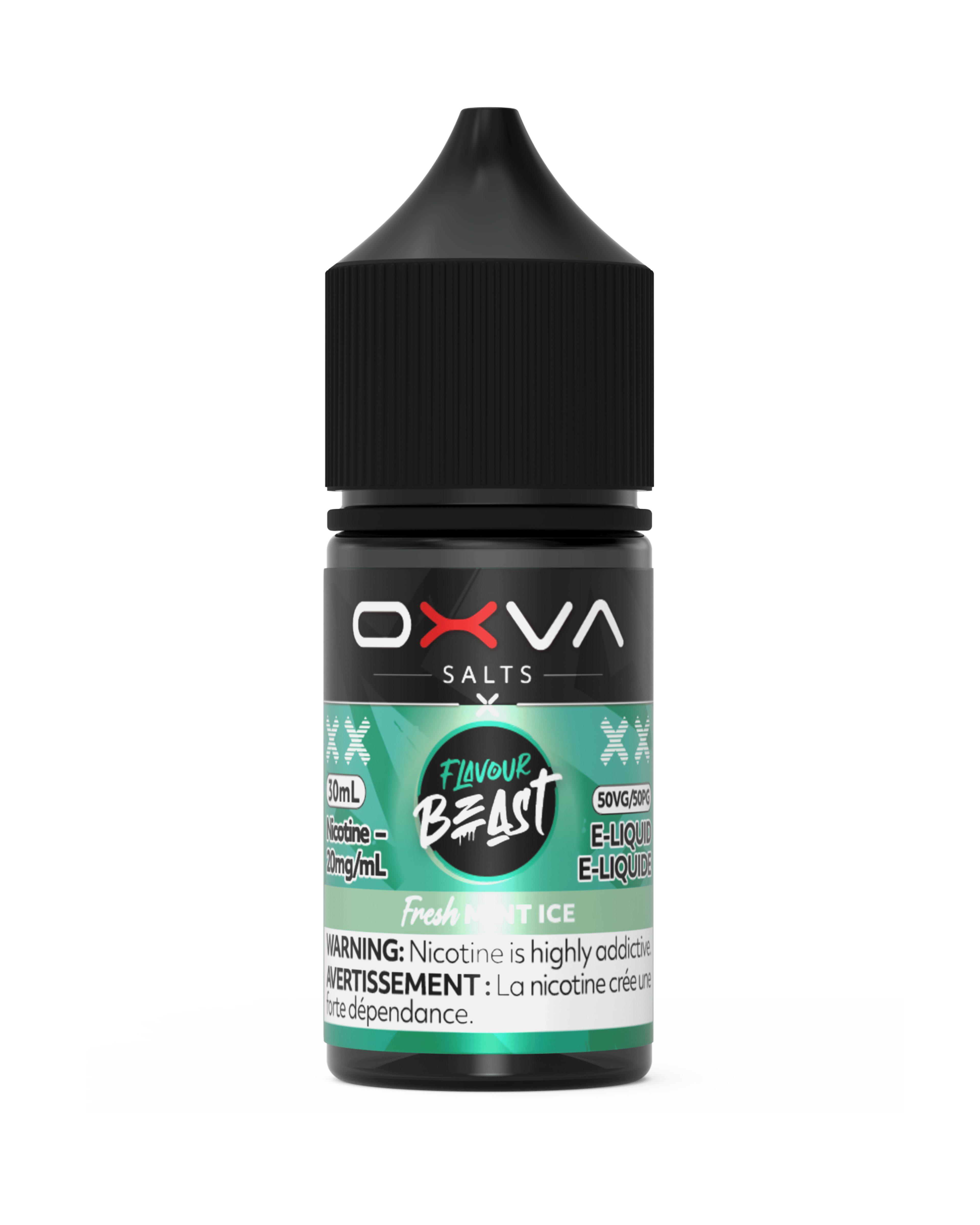 Flavour Beast x OXVA Salt - Fresh Mint Ice Nic Salt E-Liquid available on Canada online vape shop
