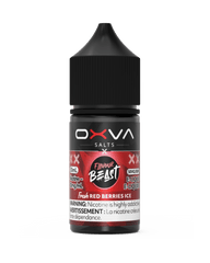 Flavour Beast x OXVA Salt - Fresh Red Berries Ice Nic Salt E-Liquid available on Canada online vape shop
