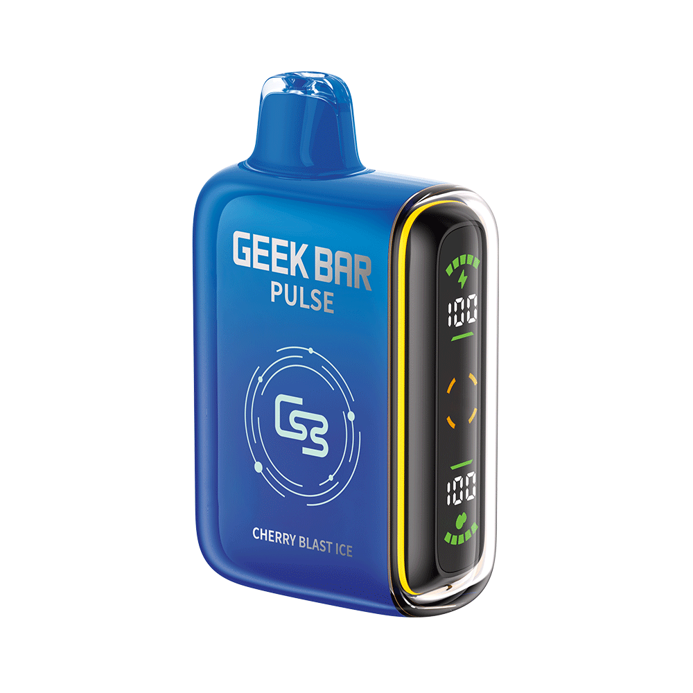 Geek Bar Pulse - Cherry Blast Ice Disposable Vape available on Canada online vape shop