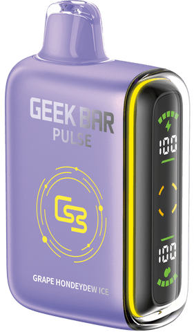 Geek Bar Pulse - Grape Honeydew Ice Disposable Vape available on Canada online vape shop