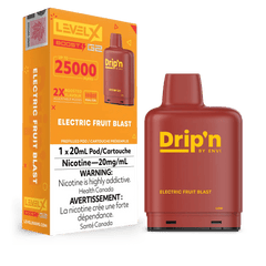 Level X Drip'n Boost Vape Pod - Electric Fruit Blast available on Canada online vape shop