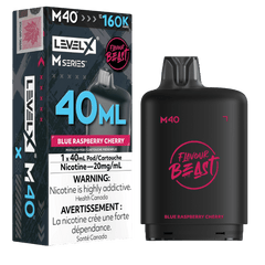 Level X Flavour Beast M Series 40ML Pod - Blue Raspberry Cherry available on Canada online vape shop
