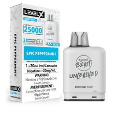 Level X Flavour Beast Unleashed Boost Pod - Epic Peppermint available on Canada online vape shop