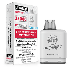 Level X Flavour Beast Unleashed Boost Pod - Epic Strawberry Watermelon available on Canada online vape shop