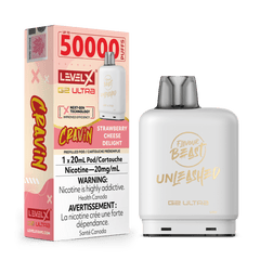 Level X G2 Flavour Beast Unleashed Cravin' Ultra Pod - Strawberry Cheese Delight available on Canada online vape shop