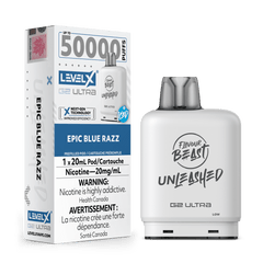 Level X G2 Flavour Beast Unleashed Ultra Pod - Epic Blue Razz available on Canada online vape shop