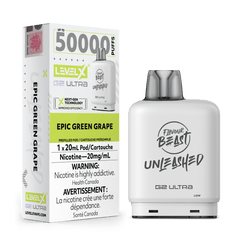 Level X G2 Flavour Beast Unleashed Ultra Pod - Epic Green Grape available on Canada online vape shop