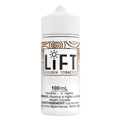 LiFT 100mL - Golden Tobacco Vape Juice available on Canada online vape shop