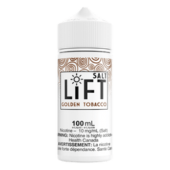LiFT XL 100mL - Golden Tobacco Nic Salt E-Liquid available on Canada online vape shop