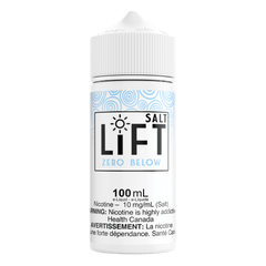 LiFT XL 100mL - Zero Below Nic Salt E-Liquid available on Canada online vape shop