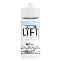 LiFT XL 100mL - Zero Below Nic Salt E-Liquid available on Canada online vape shop