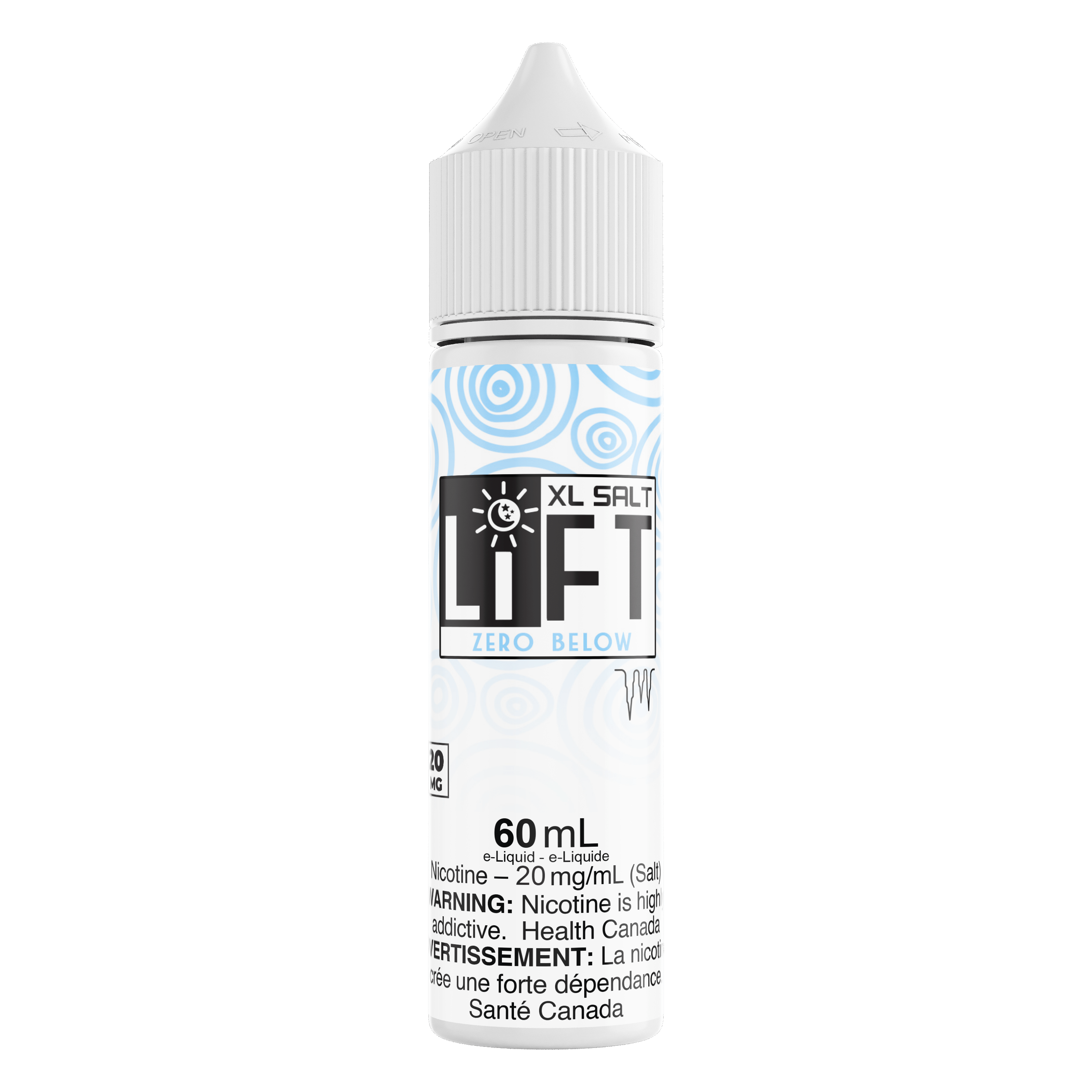 LiFT XL - Zero Below Nic Salt E-Liquid available on Canada online vape shop