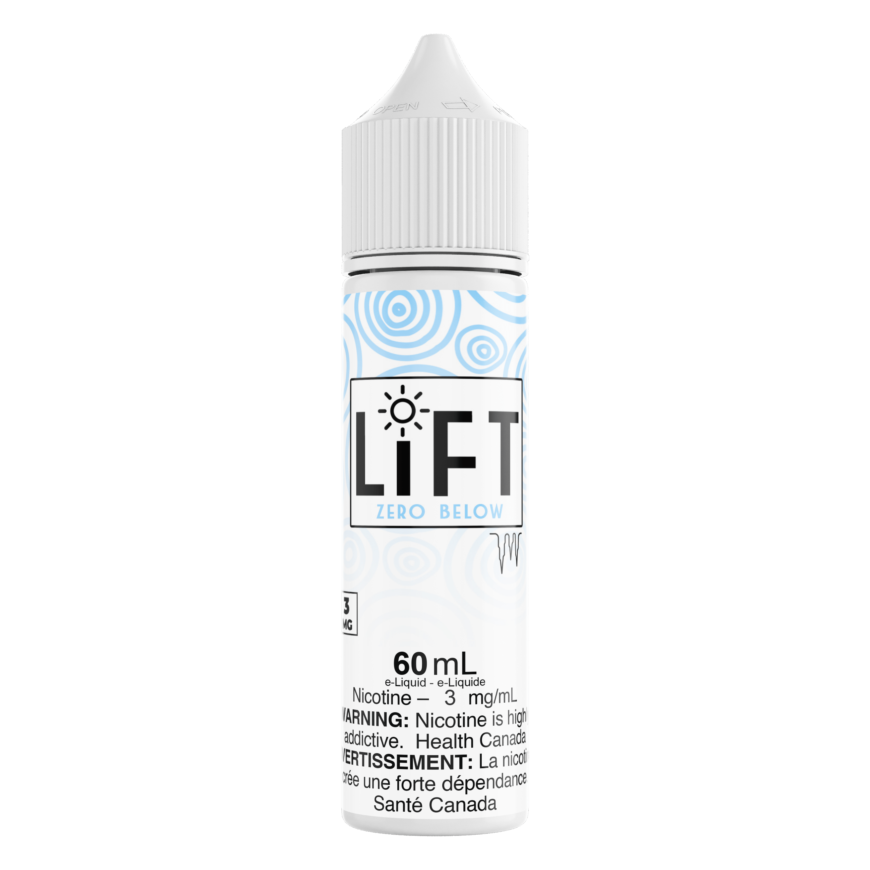 LiFT - Zero Below E-liquid available on Canada online vape shop