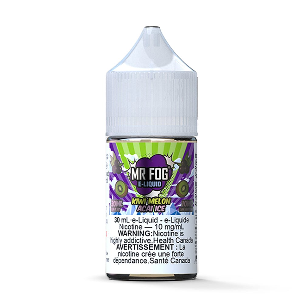 Mr. Fog Salt - Kiwi Melon Acai Ice Nic Salt available on Canada online vape shop