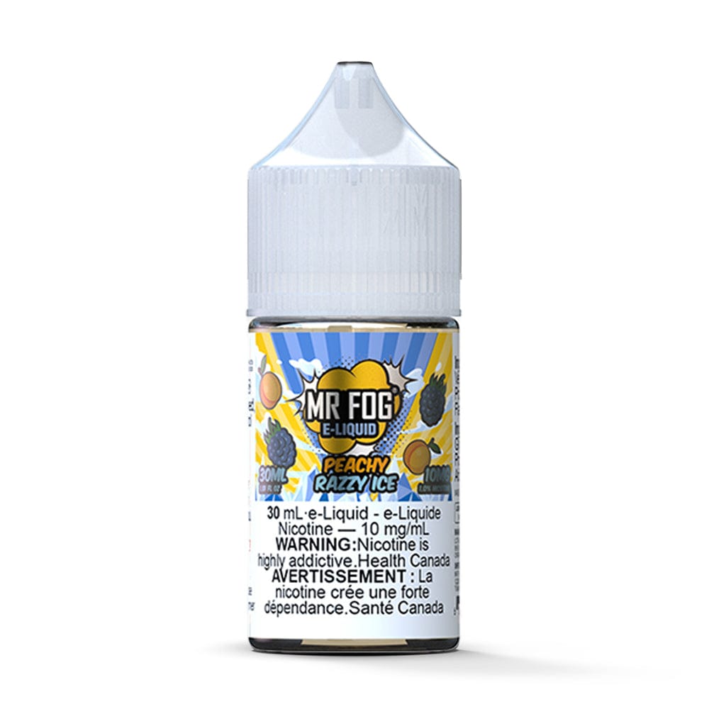 Mr. Fog Salt - Peach Razzy Ice Nic Salt available on Canada online vape shop