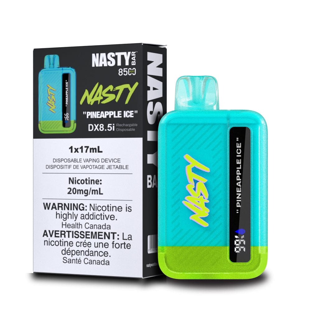 Nasty 8.5ki - Pineapple Ice Disposable Vape available on Canada online vape shop