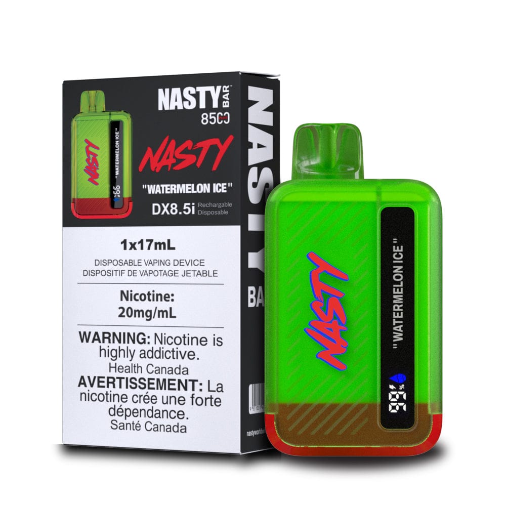 Nasty 8.5ki - Watermelon Ice Disposable Vape available on Canada online vape shop