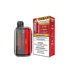 Oxbar M85K - Cherry Disposable Vape available on Canada online vape shop