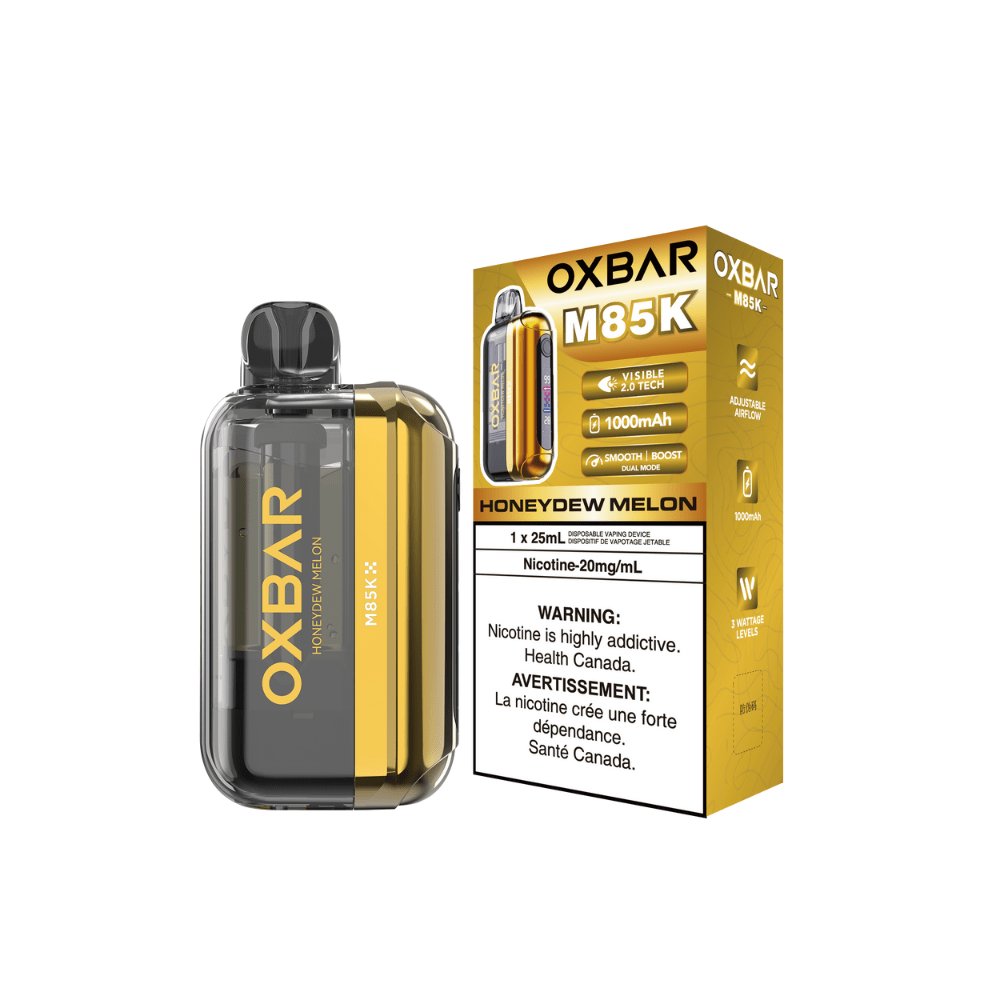Oxbar M85K - Honeydew Melon Disposable Vape available on Canada online vape shop