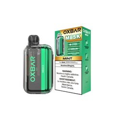 Oxbar M85K - Mint Disposable Vape available on Canada online vape shop