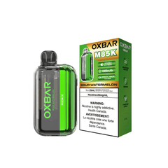 Oxbar M85K - Sour Watermelon Disposable Vape available on Canada online vape shop