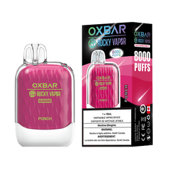 OXBAR x Rocky Vapor G8000 - Punch Disposable Vape available on Canada online vape shop