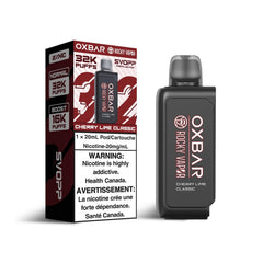 OXBAR x Rocky Vapor SVOPP Pod - Cherry Lime Classic available on Canada online vape shop