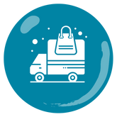 shipping car for dragon vape same day delivery, Blue and white background