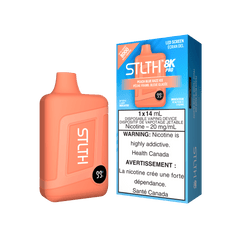 STLTH 8K Pro - Peach Blue Razz Ice Disposable Vape available on Canada online vape shop