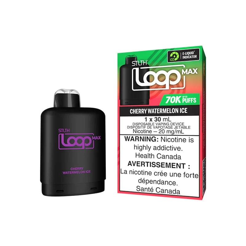 STLTH Loop Max 70K Pod - Cherry Watermelon Ice available on Canada online vape shop