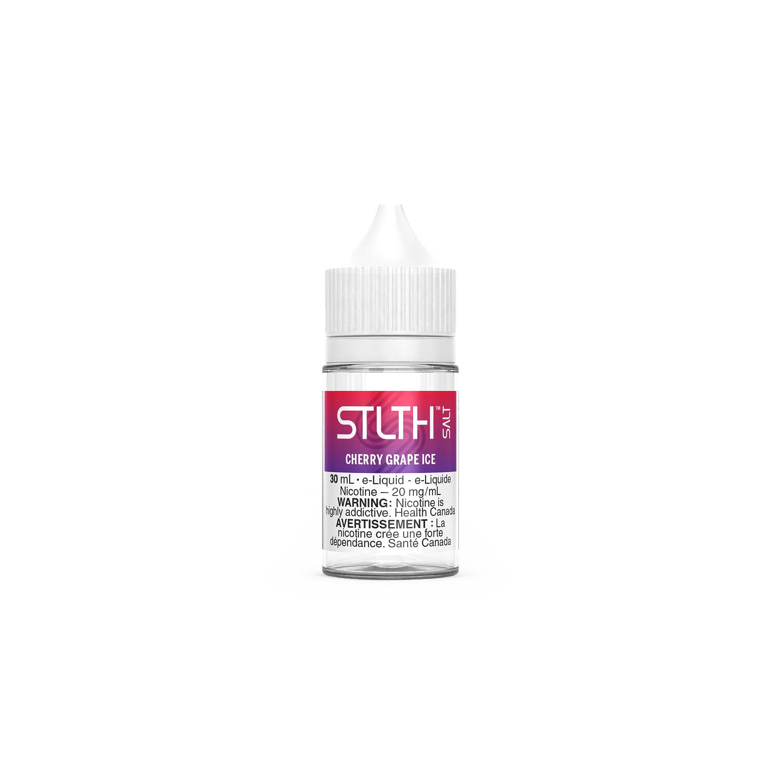 STLTH Salt - Cherry Grape Ice Nic Salt E-liquid available on Canada online vape shop