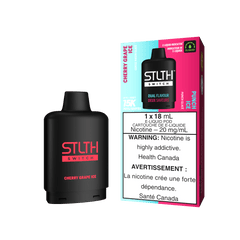 STLTH Switch Pod - Cherry Grape Ice + Punch Ice available on Canada online vape shop