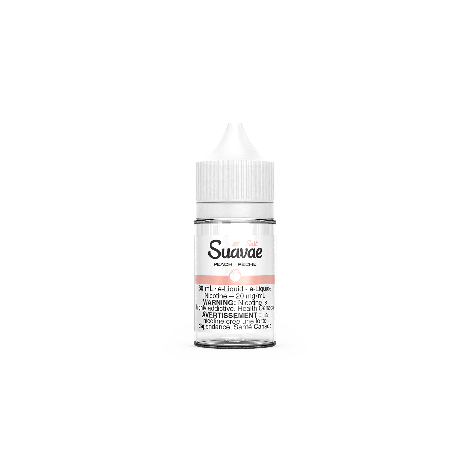 Suavae Salt - Peach Nic Salt E-Liquid available on Canada online vape shop