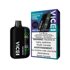 Vice Boost - Blue Razz Ice Disposable Vape available on Canada online vape shop