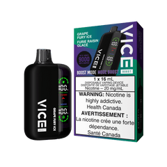 Vice Boost - Grape Fury Ice Disposable Vape available on Canada online vape shop