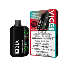 Vice Boost - Straw Kiwi Melon Ice Disposable Vape available on Canada online vape shop