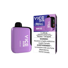 VICE BOX 2 - Grape Ice Disposable Vape available on Canada online vape shop