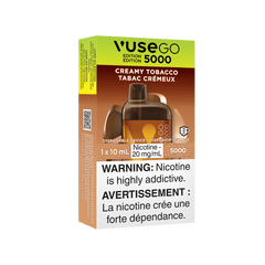 Vuse GO Edition 5000  -  Creamy Tobacco Disposable Vape available on Canada online vape shop