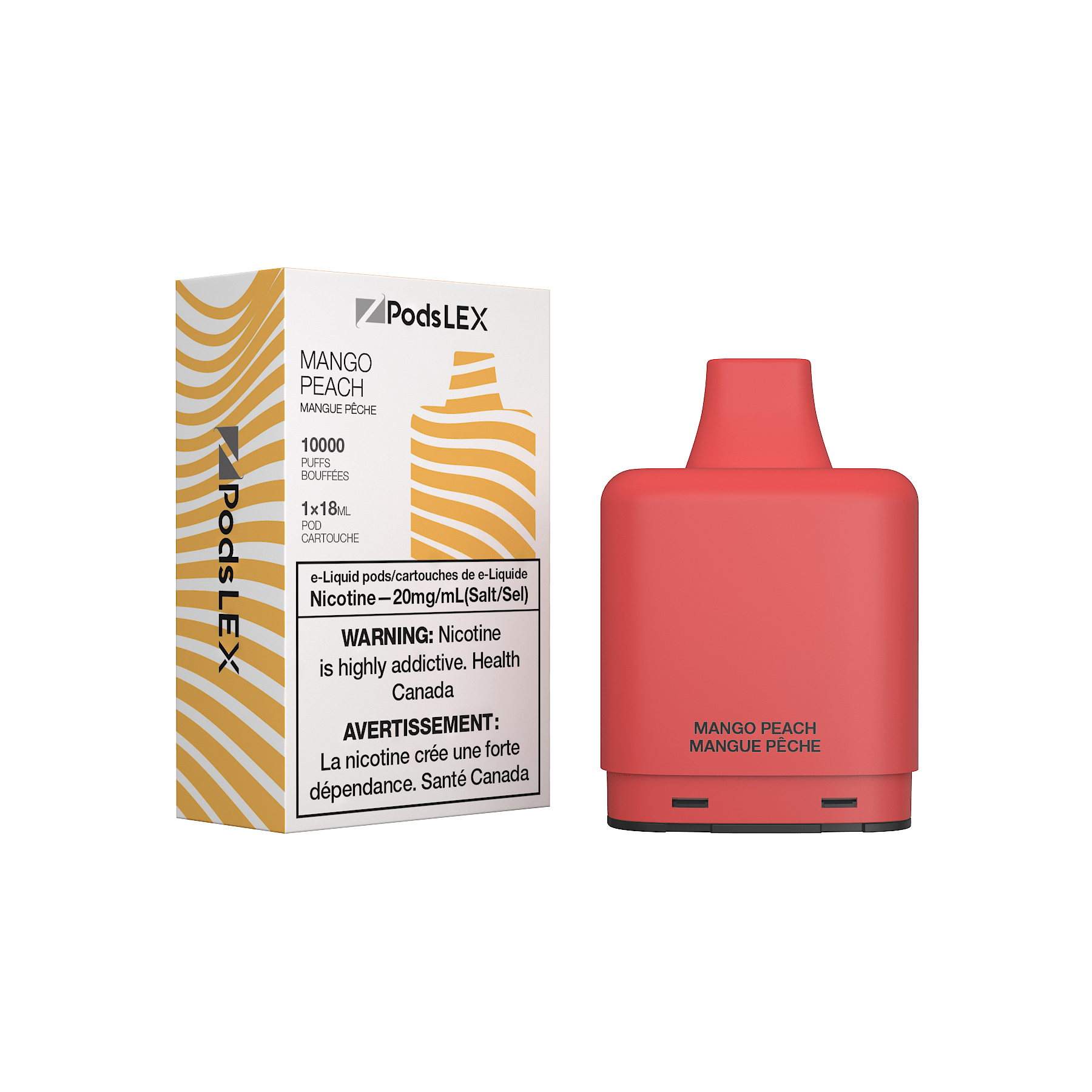 Z Pod LEX Pod - Mango Peach available on Canada online vape shop