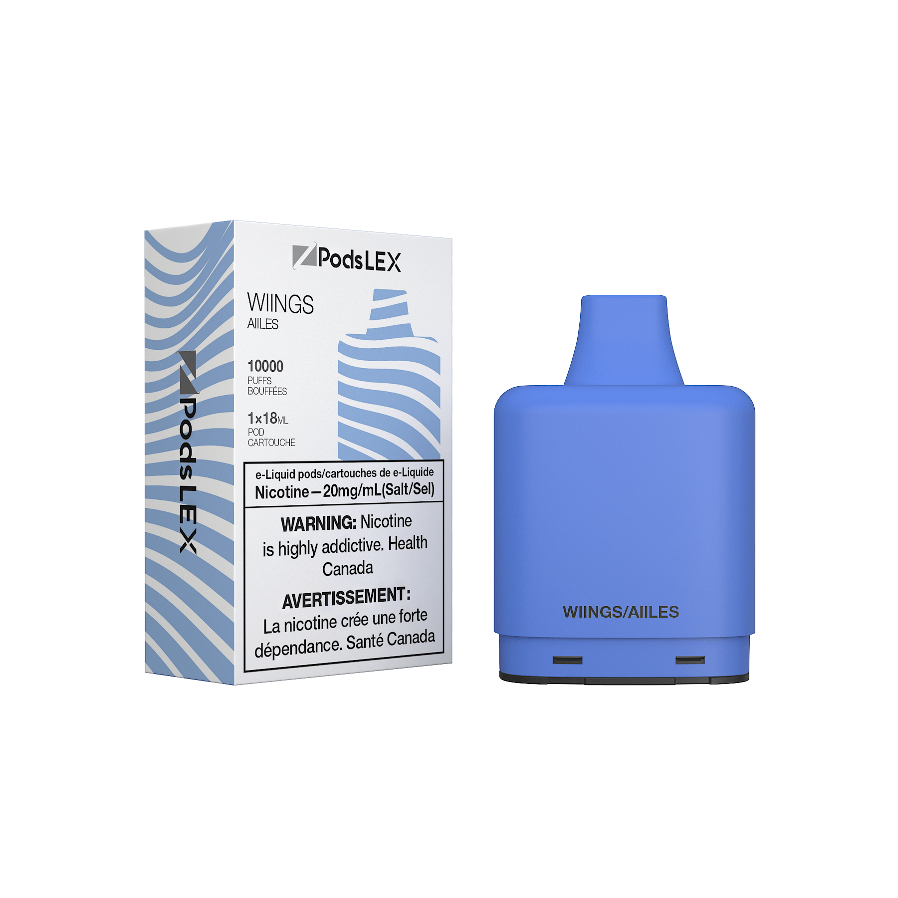 Z Pod LEX Pod - Wiings available on Canada online vape shop