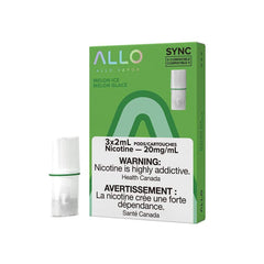 Allo Sync Vape Pod - Melon Ice available on Canada online vape shop