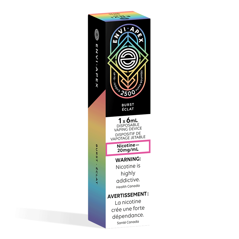 ENVI Apex Disposable Vape - Burst available on Canada online vape shop