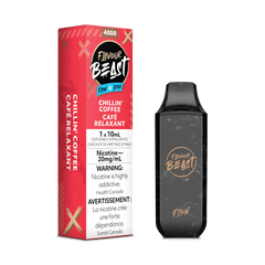 Flavour Beast Flow Disposable Vape - Chillin' Coffee Iced available on Canada online vape shop