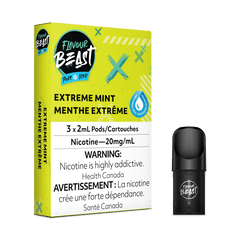 Flavour Beast Vape Pod - Extreme Mint Iced available on Canada online vape shop