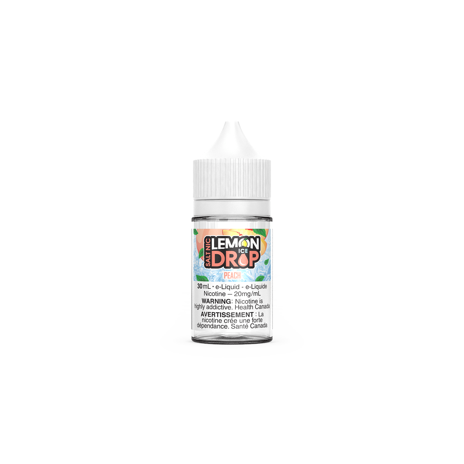 Lemon Drop Ice Salt - Peach available on Canada online vape shop