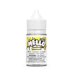 Mello Salt - Banana flavoured salt nicotine vape juice 30ml bottle