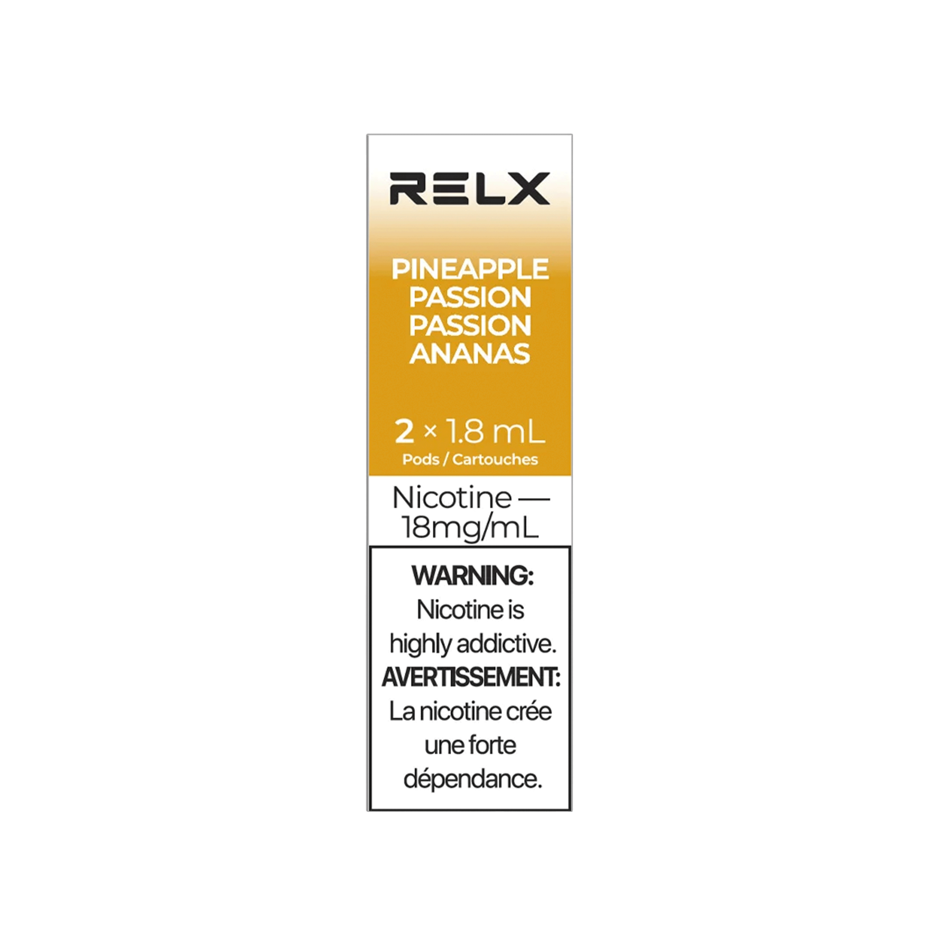 RELX Pro Vape Pod - Pineapple Passion available on Canada online vape shop