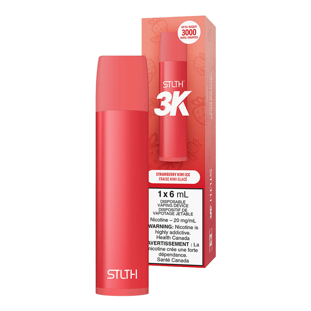 STLTH 3K Disposable Vape - Strawberry Kiwi Ice available on Canada online vape shop