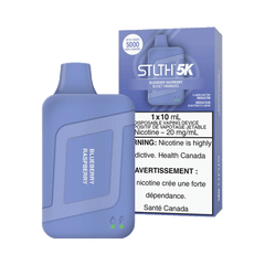 STLTH 5K Disposable Vape - Blueberry Raspberry available on Canada online vape shop